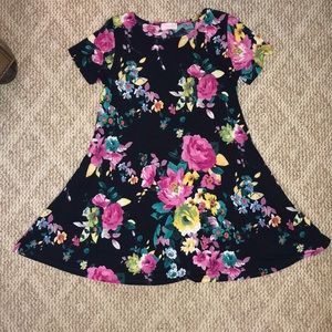 Pink Lily Boutique Floral Dress